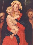 Pontormo, Jacopo Madonna and Child with St. Joseph and Saint John the Baptist Spain oil painting artist